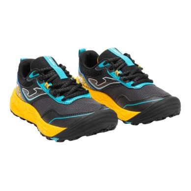 ZAPATILLA  JOMA KUBOR  JR 2501 NEGRA AMARILLO