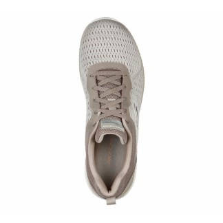 ZAPATILLA SKECHERS BOUNTIFUL MUJER  12607 TPE MARRÓN CLARITO