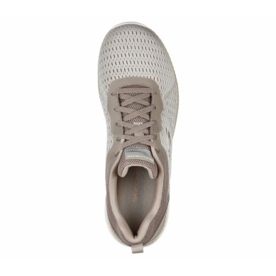 ZAPATILLA SKECHERS BOUNTIFUL MUJER  12607 TPE MARRÓN CLARITO