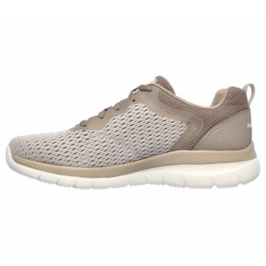 ZAPATILLA SKECHERS BOUNTIFUL MUJER  12607 TPE MARRÓN CLARITO