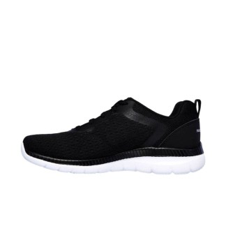 ZAPATILLA SKECHERS BOUNTIFUL MUJER  12607 BKW NEGRA