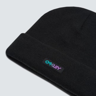 OAKLEY GORRO B1B GRADIENT PATCH BEANIE NEGRO FOS900707 02E