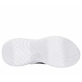 ZAPATILLAS SKECHERS BOUNDER-TECHROX NIÑO 403906L/BLK NEGRA Y ROJA
