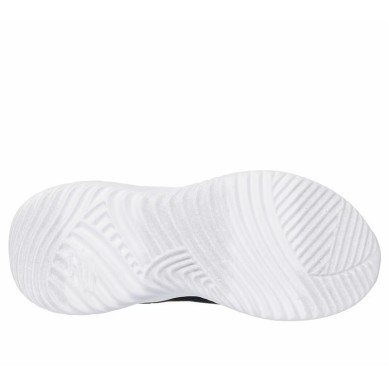 ZAPATILLAS SKECHERS BOUNDER-TECHROX NIÑO 403906L/BLK NEGRA Y ROJA