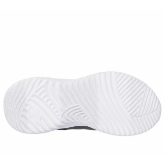 ZAPATILLAS SKECHERS BOUNDER-TECHROX NIÑO 403906L/CHAR GRIS Y NARANJA
