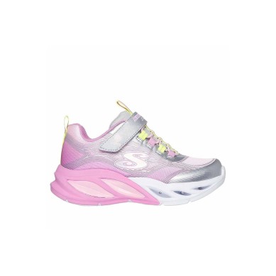 ZAPATILLAS SKECHERS COSMI GLOW 303712L SMLT LUCES NIÑA ROSA