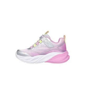 ZAPATILLAS SKECHERS COSMI GLOW 303712L SMLT LUCES NIÑA ROSA