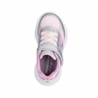 ZAPATILLAS SKECHERS COSMI GLOW 303712n SMLT LUCES BEBE ROSA