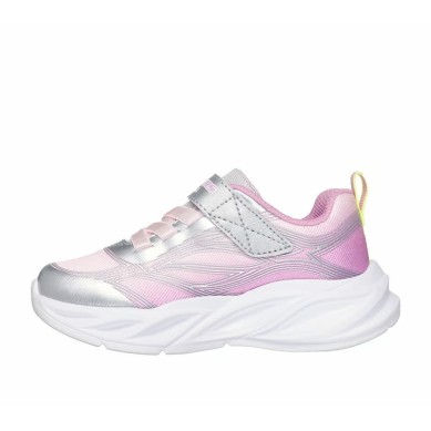 ZAPATILLAS SKECHERS COSMI GLOW 303712n SMLT LUCES BEBE ROSA