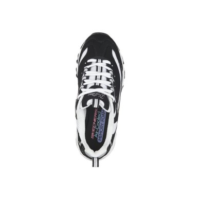 SKECHERS MUJER D´LITES BIGGEST FAN 11930/BKW NEGRA