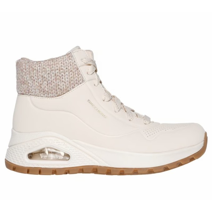 SKECHERS UNO RUGGED-DARLING DAZE MUJER 167988/NAT BEIGE