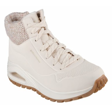 SKECHERS UNO RUGGED-DARLING DAZE MUJER 167988/NAT BEIGE