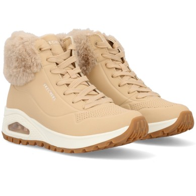 SKECHERS UNO RUGGED-FALL AIR MUJER 167274/SAND CAMEL