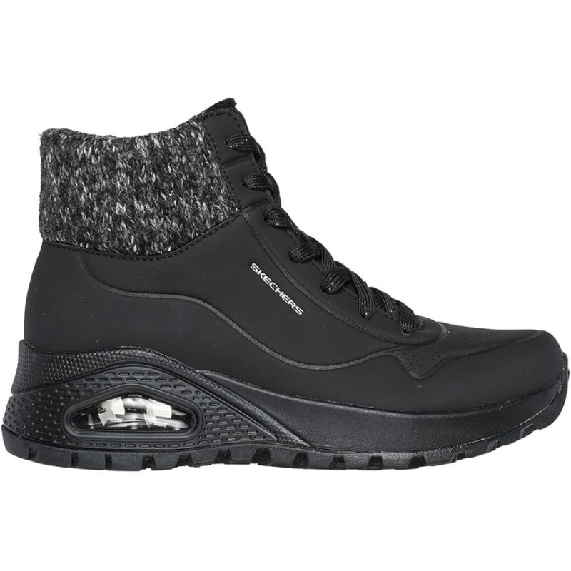 SKECHERS UNO RUGGED-DARLING DAZE MUJER 167988/NBLK NEGRA