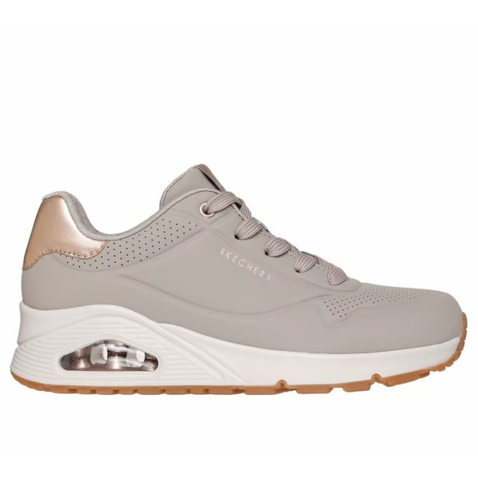 SKECHERS UNO GOLDEN AIR MUJER 177094/TPE BEIGE OSCURO