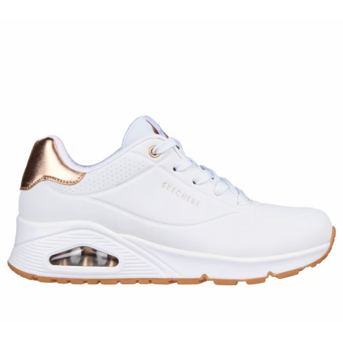 SKECHERS UNO GOLDEN AIR MUJER 177094/WHT BLANCA