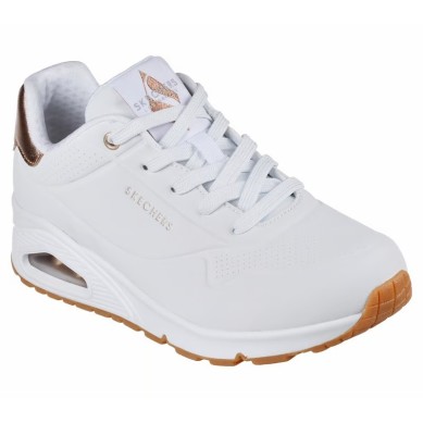 SKECHERS UNO GOLDEN AIR MUJER 177094/WHT BLANCA