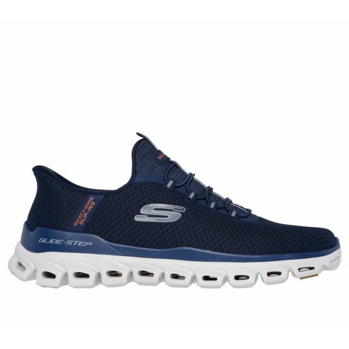 ZAPATILLA SKECHERS GLIDE STEP NOXUS AZUL MARINO HOMBRE 233010/NVY