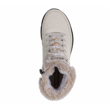 SKECHERS GLACIAL ULTRA-MOUNTAIN MUSE BOTA MUJER 144199/NTBK BEIGE