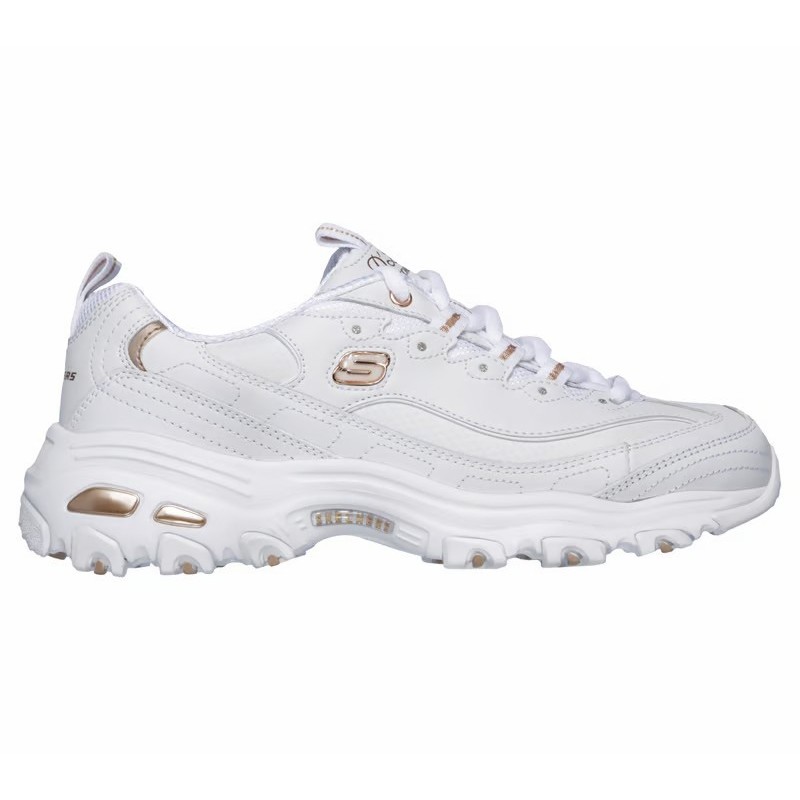 SKECHERS MUJER D´LITES FRESH START 11931/WTRG BLANCA