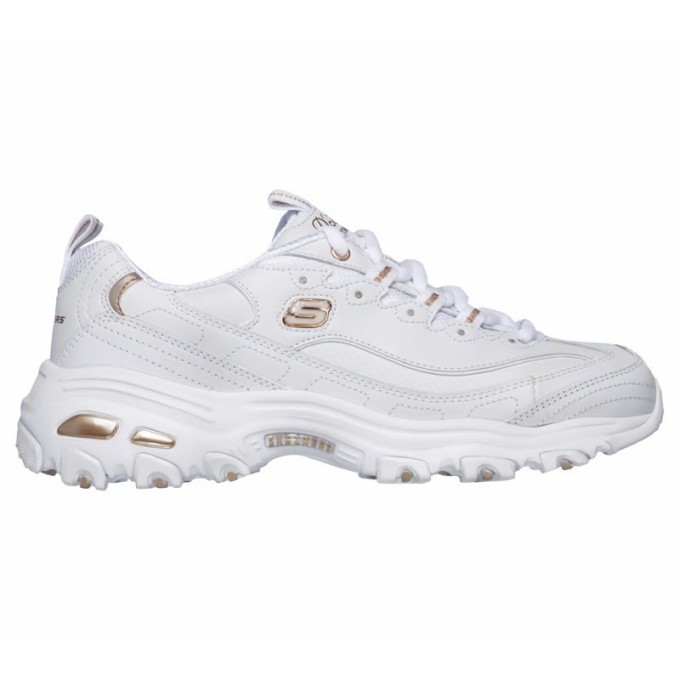SKECHERS MUJER D´LITES FRESH START 11931/WTRG BLANCA