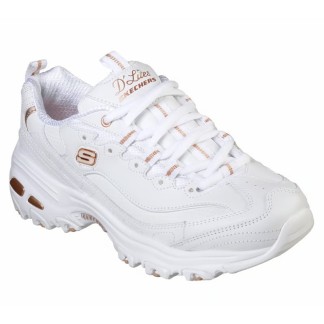 SKECHERS MUJER D´LITES FRESH START 11931/WTRG BLANCA