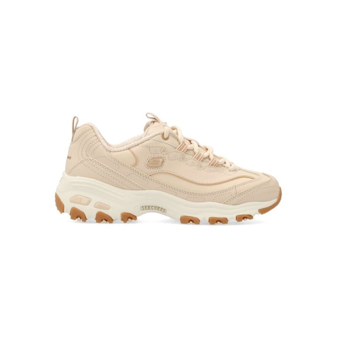 SKECHERS MUJER D´LITES GOOD NEUTRAL 149807 NAT BEIGE