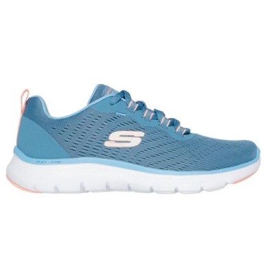SKECHERS MUJER FLEX APPEAL 5.0 150201/SLT AZUL