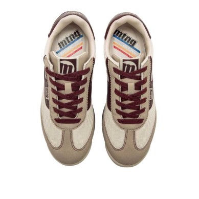 MUSTANG MUJER OLYMPIC 60858 BEIGE Y GRANATE