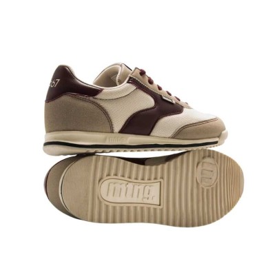 MUSTANG MUJER OLYMPIC 60858 BEIGE Y GRANATE