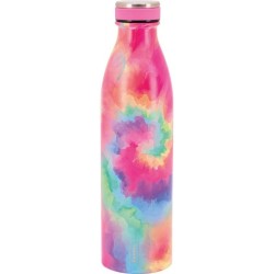 BOTELLA TÉRMICA 750ML 611619 PLATA Y MORADO