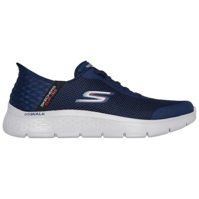 ZAPATILLAS SKECHERS SLIP-INS HOMBRE GO WALK FLEX-NO MANOS 216324/NVY AZUL MARINO