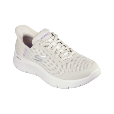SKECHERS GO WALK GRANT  SLIP-INS MUJER 124836/OFWT BEIGE