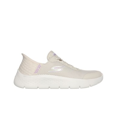 SKECHERS GO WALK GRANT  SLIP-INS MUJER 124836/OFWT BEIGE