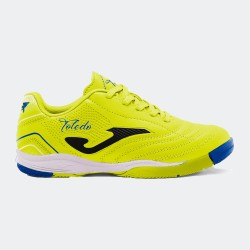 ZAPATILLA JOMA FUTBOL SALA TOLEDO INDOOR NIÑO JR 2609 AMARILLO FLUOR