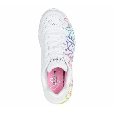 SKECHERS NIÑA BLANCA 314240l WMLT CORAZONES