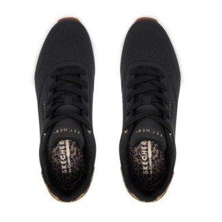SKECHERS MUJER UNO JUNGLE NEGRO 177093BKLD