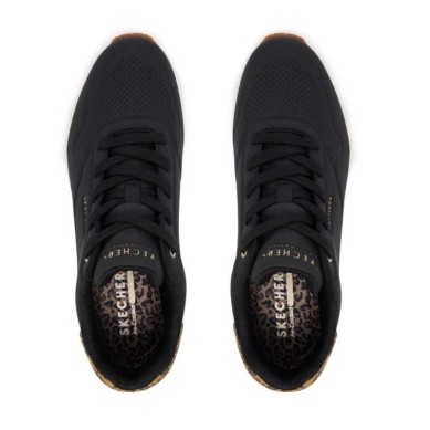 SKECHERS MUJER UNO JUNGLE NEGRO 177093BKLD