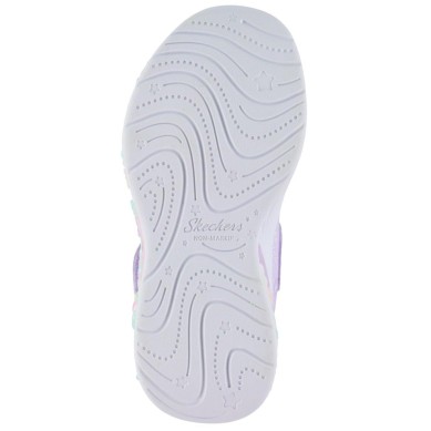 ZAPATILLA SKECHERS NIÑA DORADO LUCES 303065L LVMT