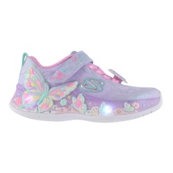 ZAPATILLA SKECHERS NIÑA DORADO LUCES 303065L LVMT