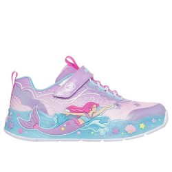 ZAPATILLA SKECHERS NIÑA LUCES SIRENITA 303060L LVMT