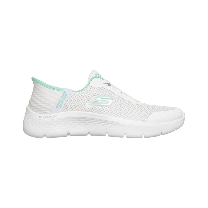SKECHERS GO WALK GRANT ENTRY SLIP-INS MUJER 124836/WMNT BLANCA