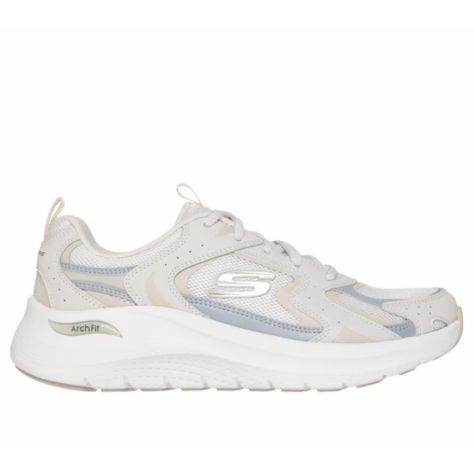 SKECHERS MUJER ARCH FIT 2.0 VINTAGE LUXE 150332/NAT BEIGE