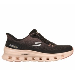SKECHERS MUJER ARCH FIT GLIDE STEP 150730/BKCL NEGRA Y CORAL