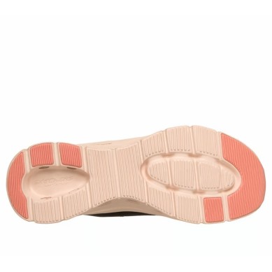 SKECHERS MUJER ARCH FIT GLIDE STEP 150730/BKCL NEGRA Y CORAL