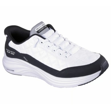 SKECHERS SLIP-INS CONTOUR FOAM  HOMBRE 232619/WBK BLANCO Y NEGRO