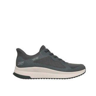 ZAPATILLA SKECHERS SLIP-INS HOMBRE GRIS BOBS SPORT SQUAD CHAOS 4  118423/CCL