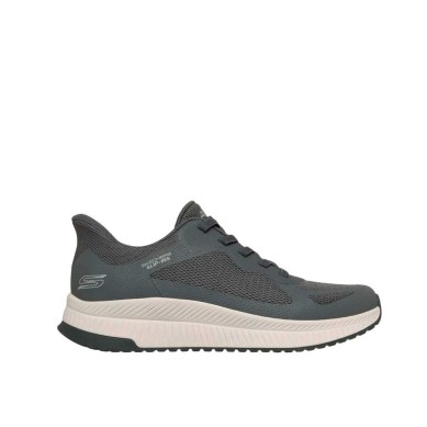 ZAPATILLA SKECHERS SLIP-INS HOMBRE GRIS BOBS SPORT SQUAD CHAOS 4  118423/CCL