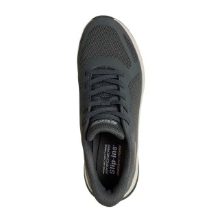 ZAPATILLA SKECHERS SLIP-INS HOMBRE GRIS BOBS SPORT SQUAD CHAOS 4  118423/CCL