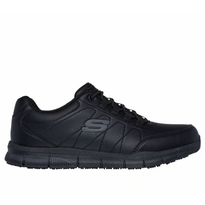 ZAPATILLA SEGURIDAD SKECHERS NAMPA OSIL NEGRA 200272EC/BLK